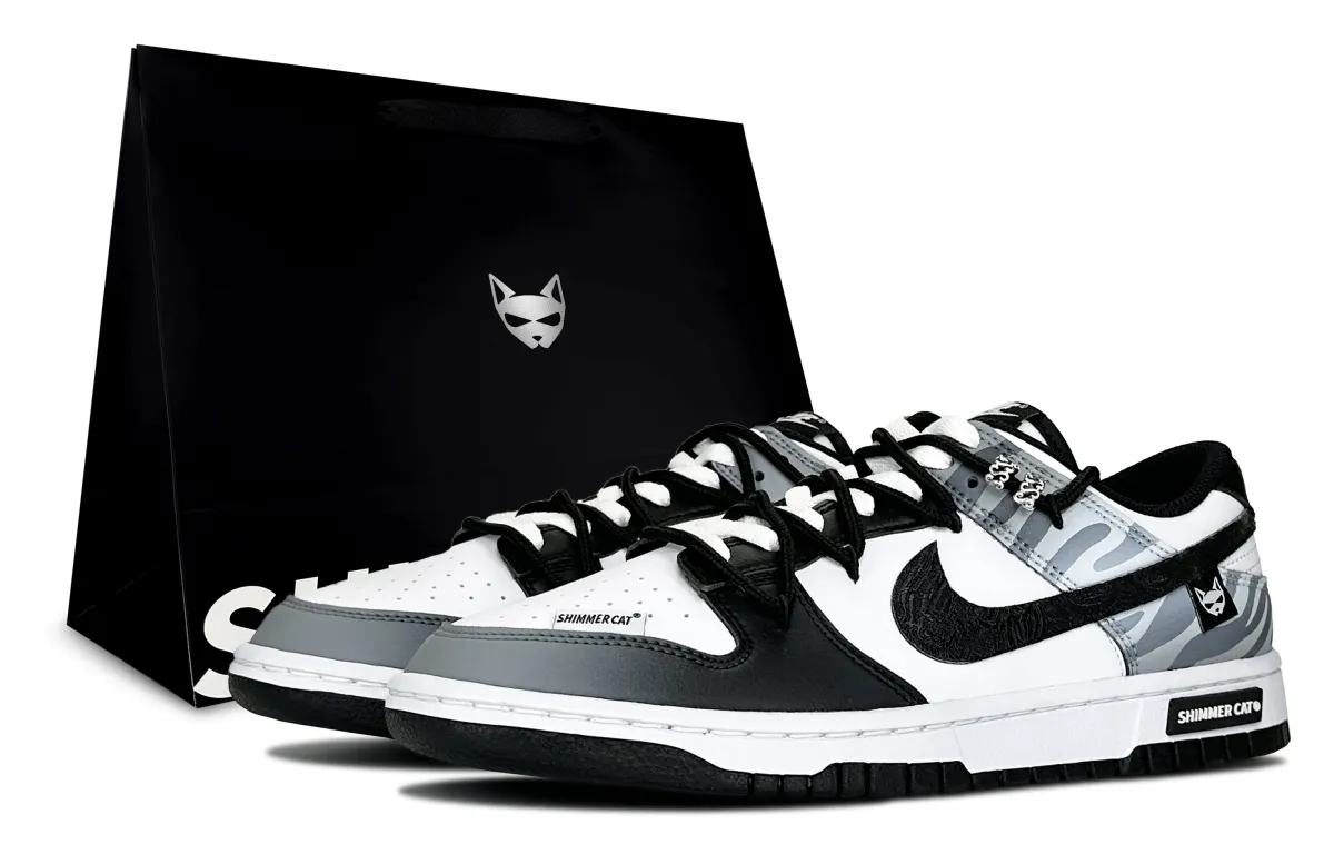 Nike Dunk Momentary Hunter, Mythical Beast From The Mountains And Seas, Shimmery Cat Waterproof Cushioning Low top