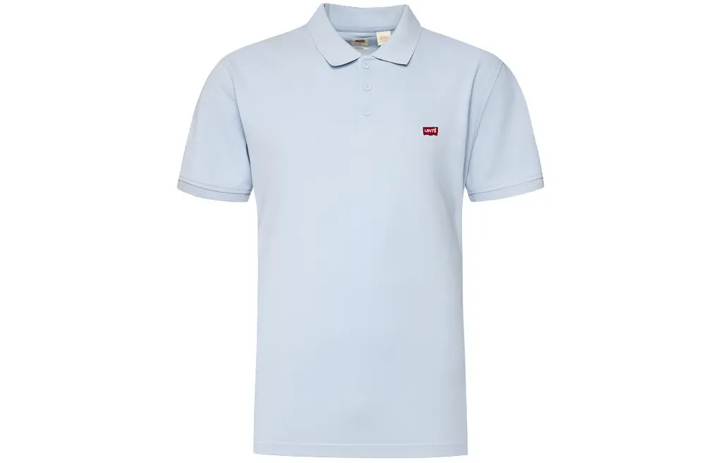 Levi's Polo Shirts Men's Blue Polo Collar Moderate Other