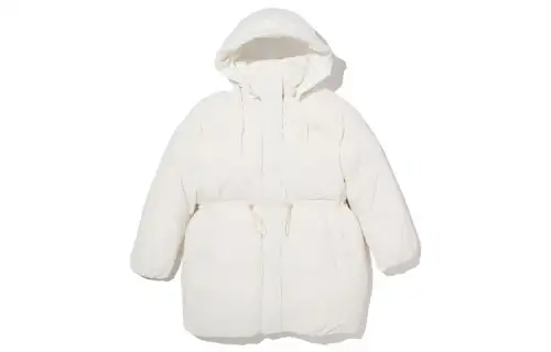 Levis Down Jackets Women's White Hooded Moderate Other