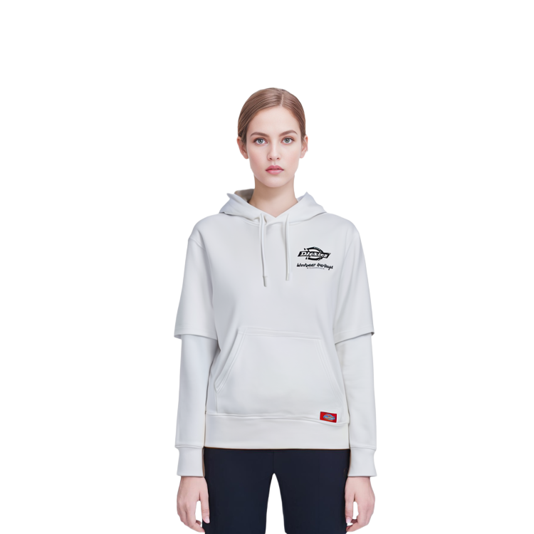 Худи Dickies SS21 (белое) — фото 3