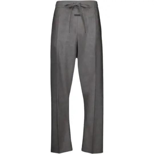 Fear Of God Casual Pants Men's Gray Moderate Straight Fit Pants