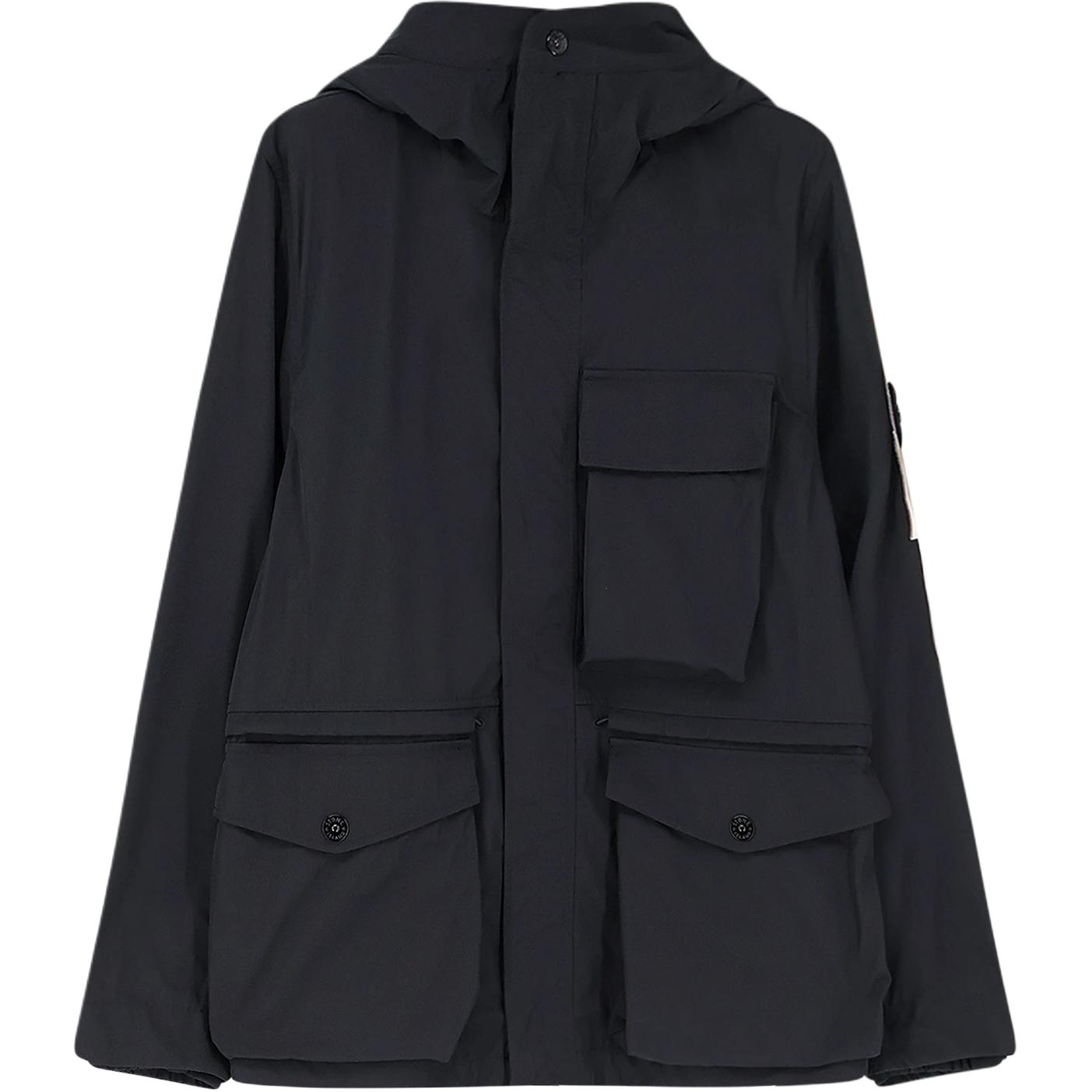 Мужская куртка STONE ISLAND Multi-Pocket (черная)