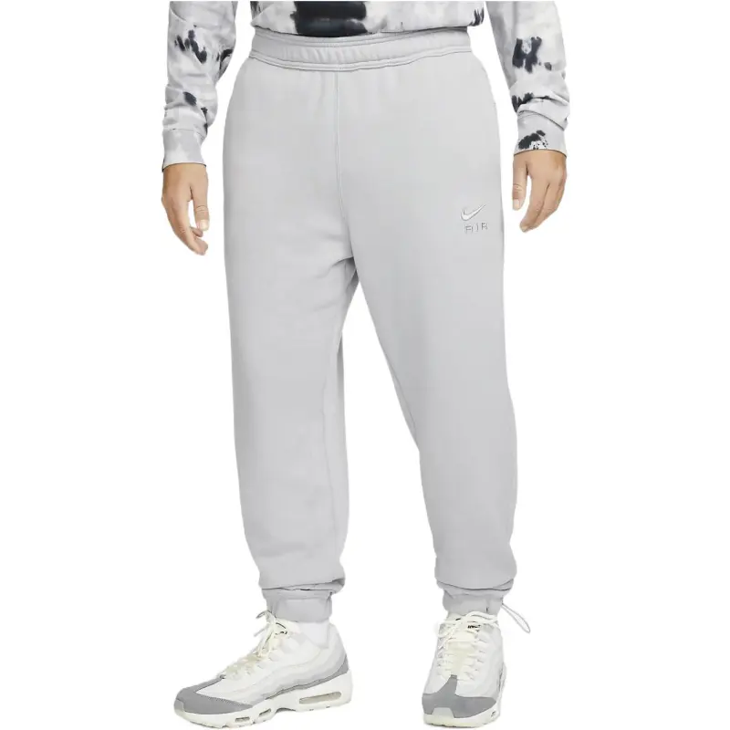 Nike Knitted Sweatpants Men's Wolf Gray Moderate Cuffed Pants