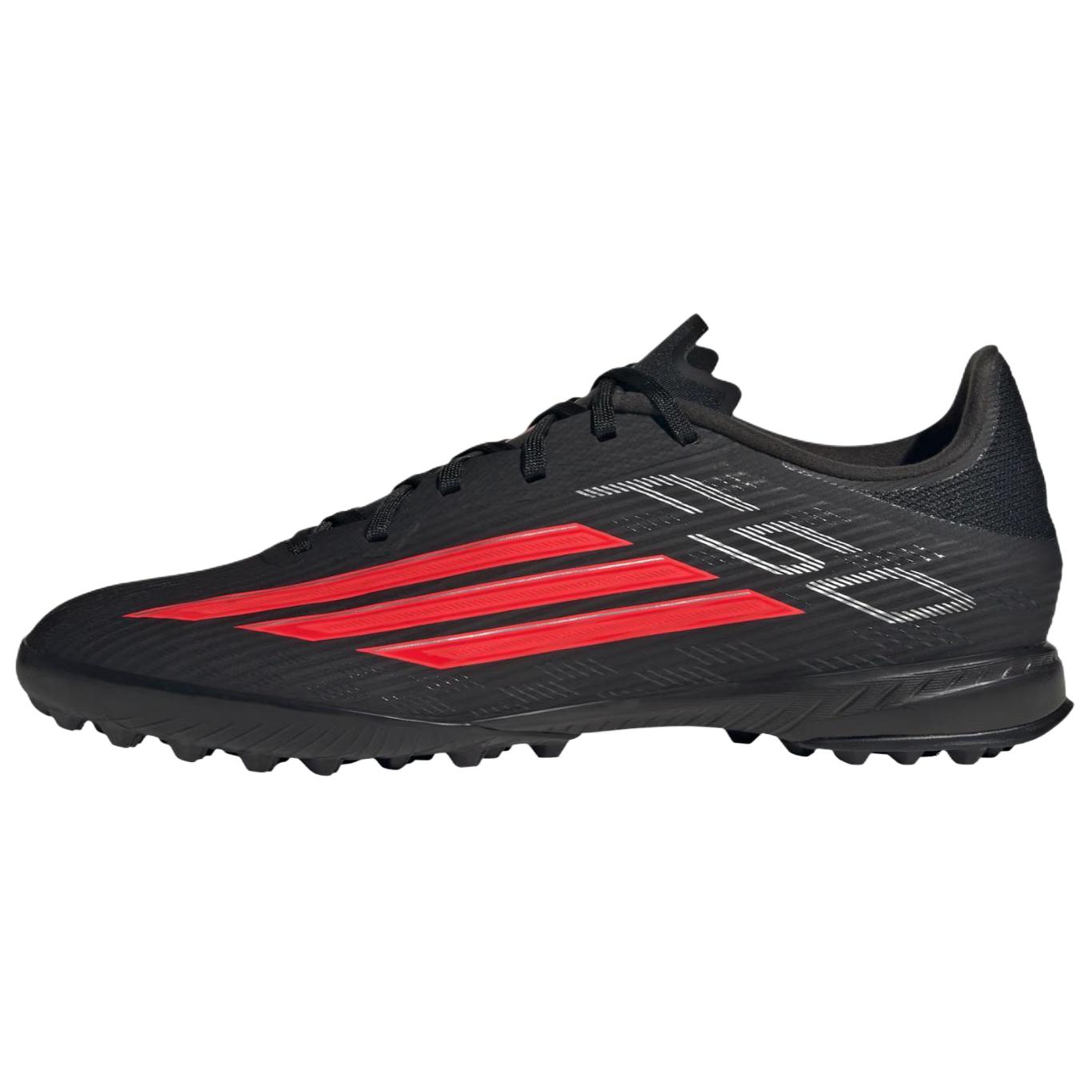 Футбольные бутсы adidas F50 League (черно-красные)