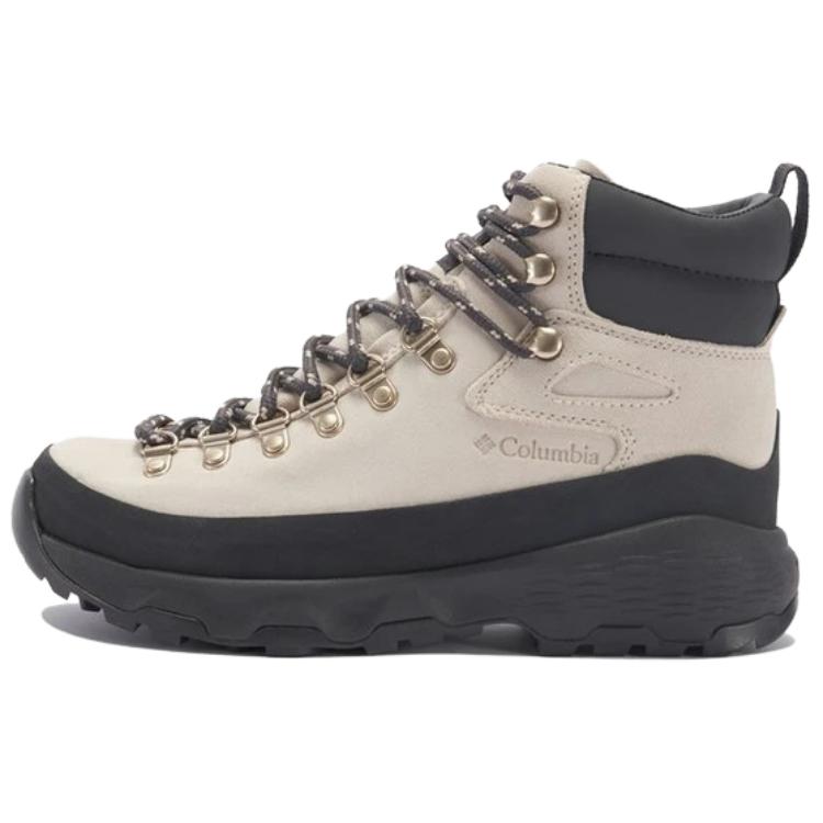 Columbia Mountaineering & Hiking Shoes Women’s Mid Top Ecru