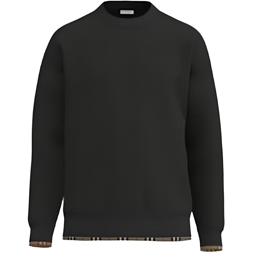 Мужское худи Burberry (черное)