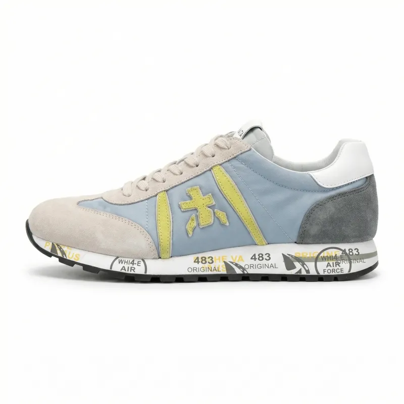 PREMIATA Lucy Suede Casual Shoes Men's Beige