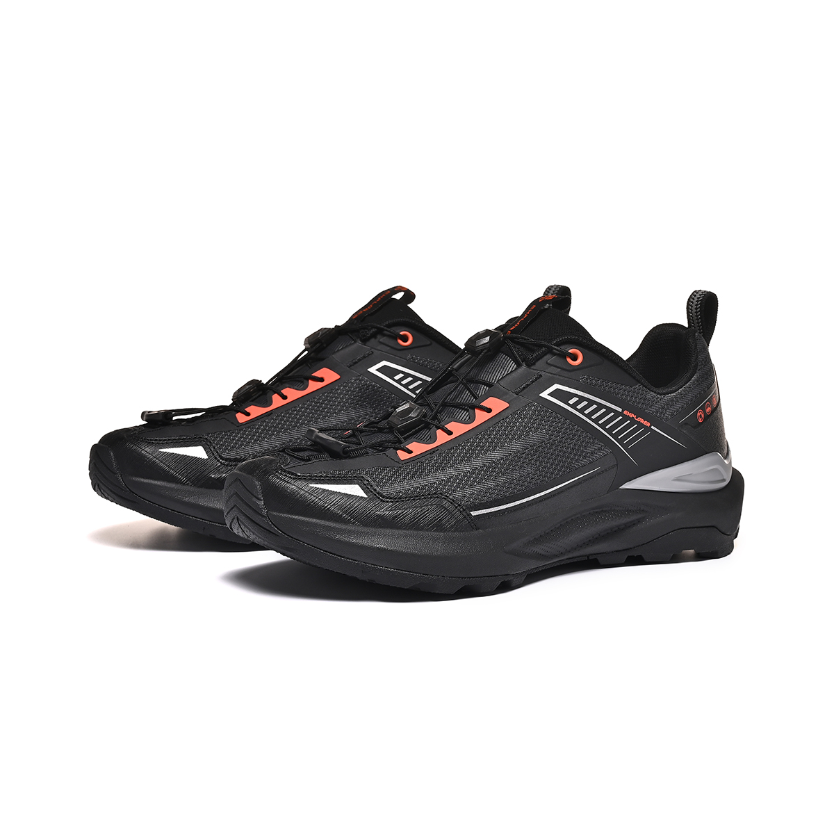 TUTU Waterproof Quick Dry Lightweight Low top Hiking Shoes Unisex Black