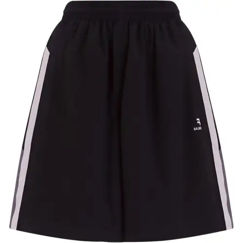 Balenciaga Casual Short Skirts Women's Black Moderate Short Other
