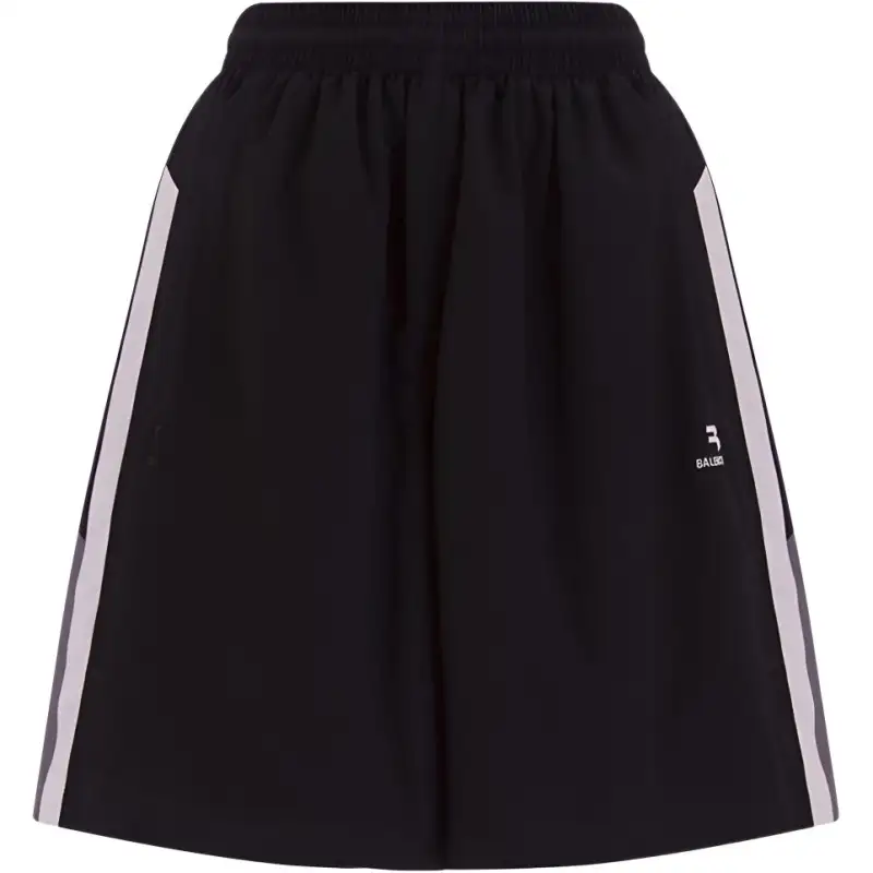 Balenciaga Casual Short Skirts Women's Black Moderate Short Other