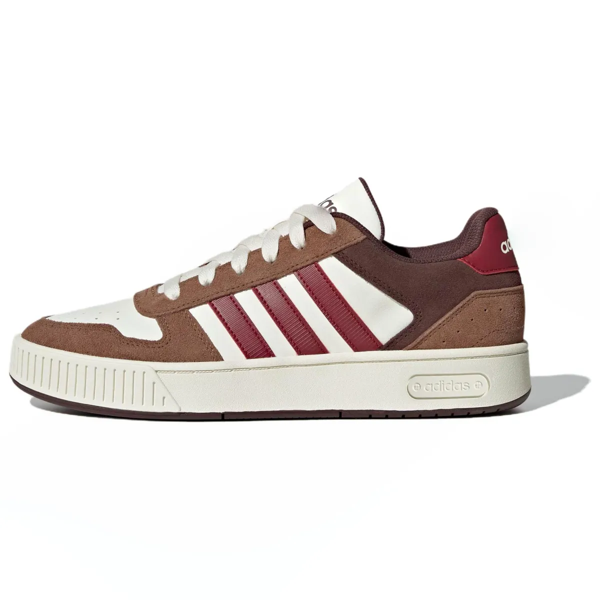 Adidas D PAD Low top Skateboard Shoes Unisex White Red Brown