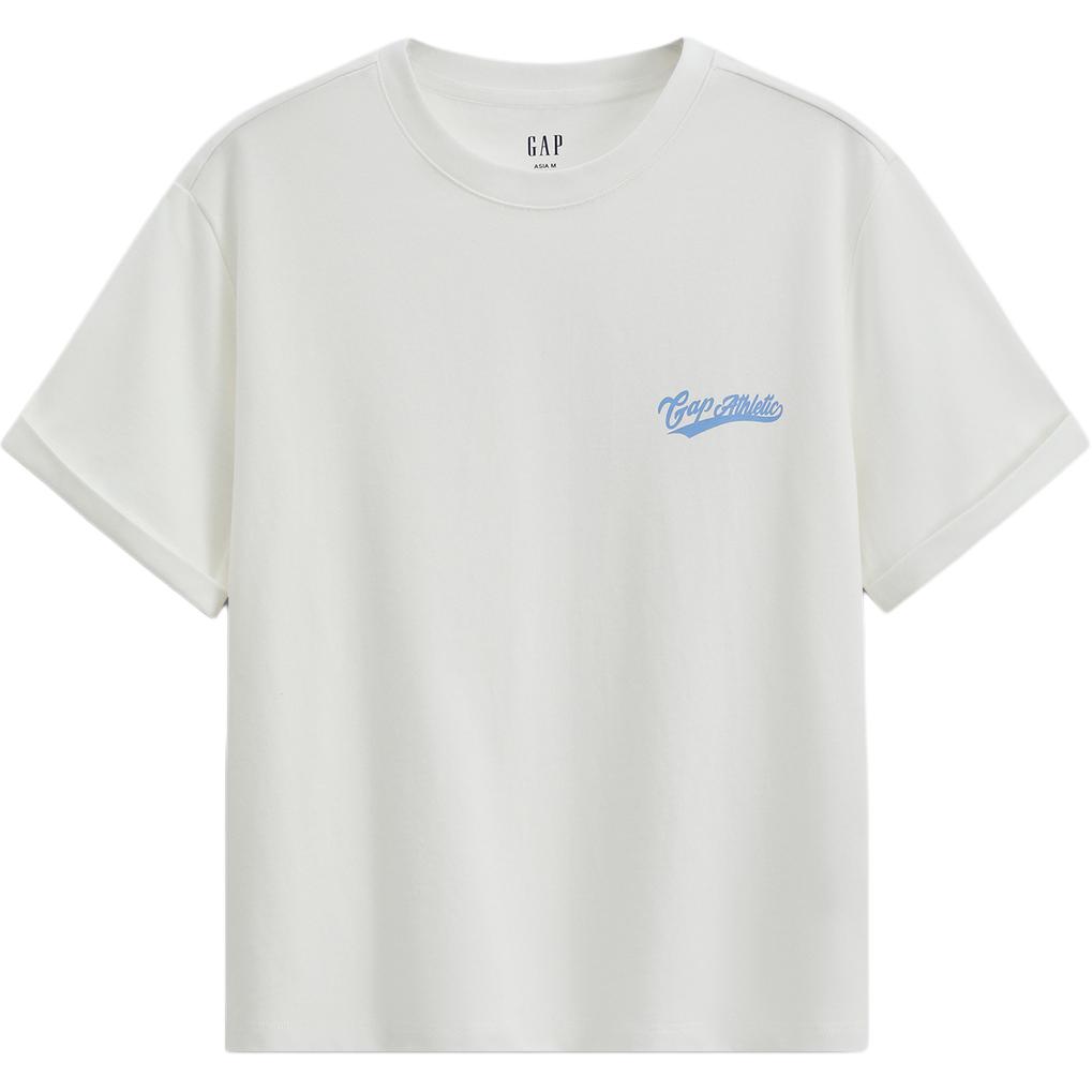Женская футболка GAP GAP logo T (белый)