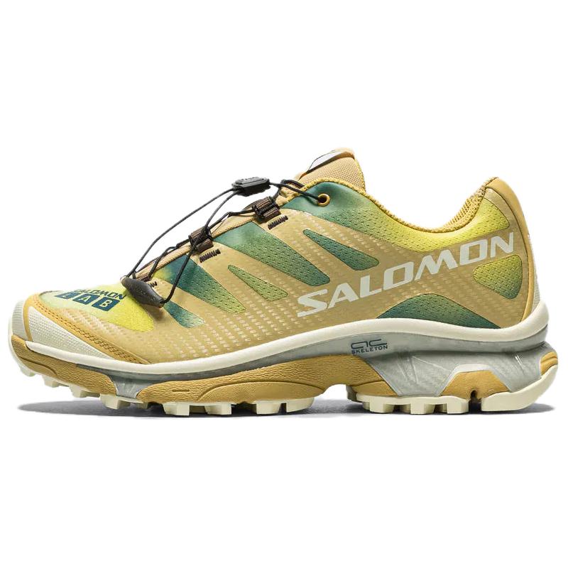 SALOMON XT 4 Comfortable Slip Resistant Low top Outdoor Shoes Men’s Yellow