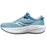 Saucony Triumph Victory 21 Slip Resistant Lightweight Low top Running Shoes Women's Blue