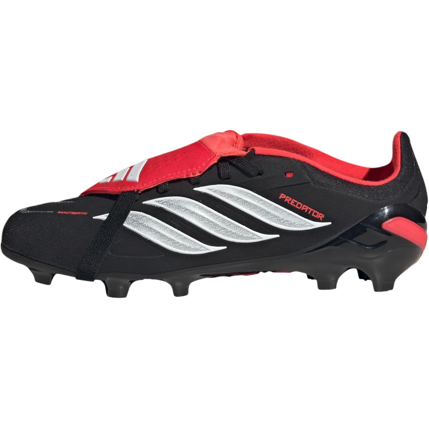 Детские кроссовки adidas PREDATOR ELITE (черно-белые)