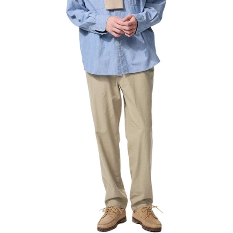Брюки UNIQLO UNIQLO SS26 (бежевые)