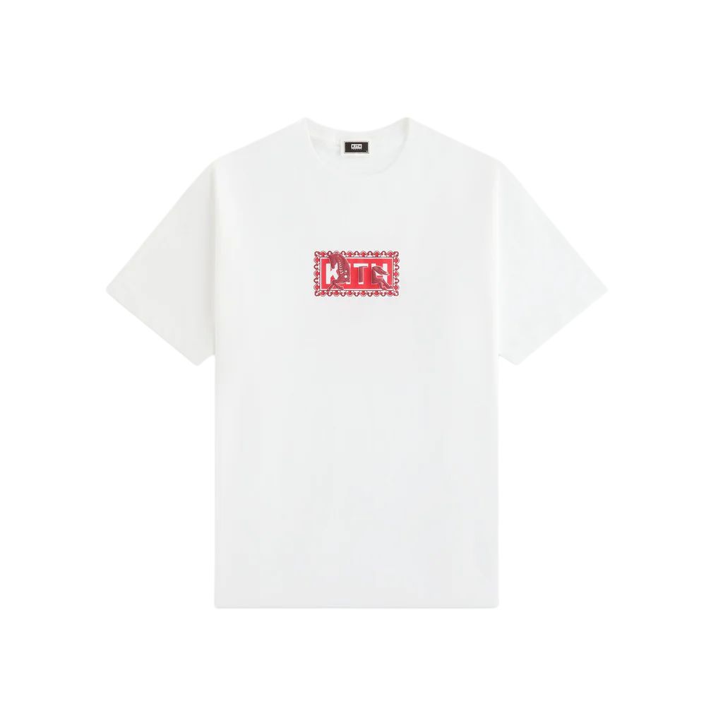 Мужская футболка KITH KITH Treats CNY Monday Program T (белая)