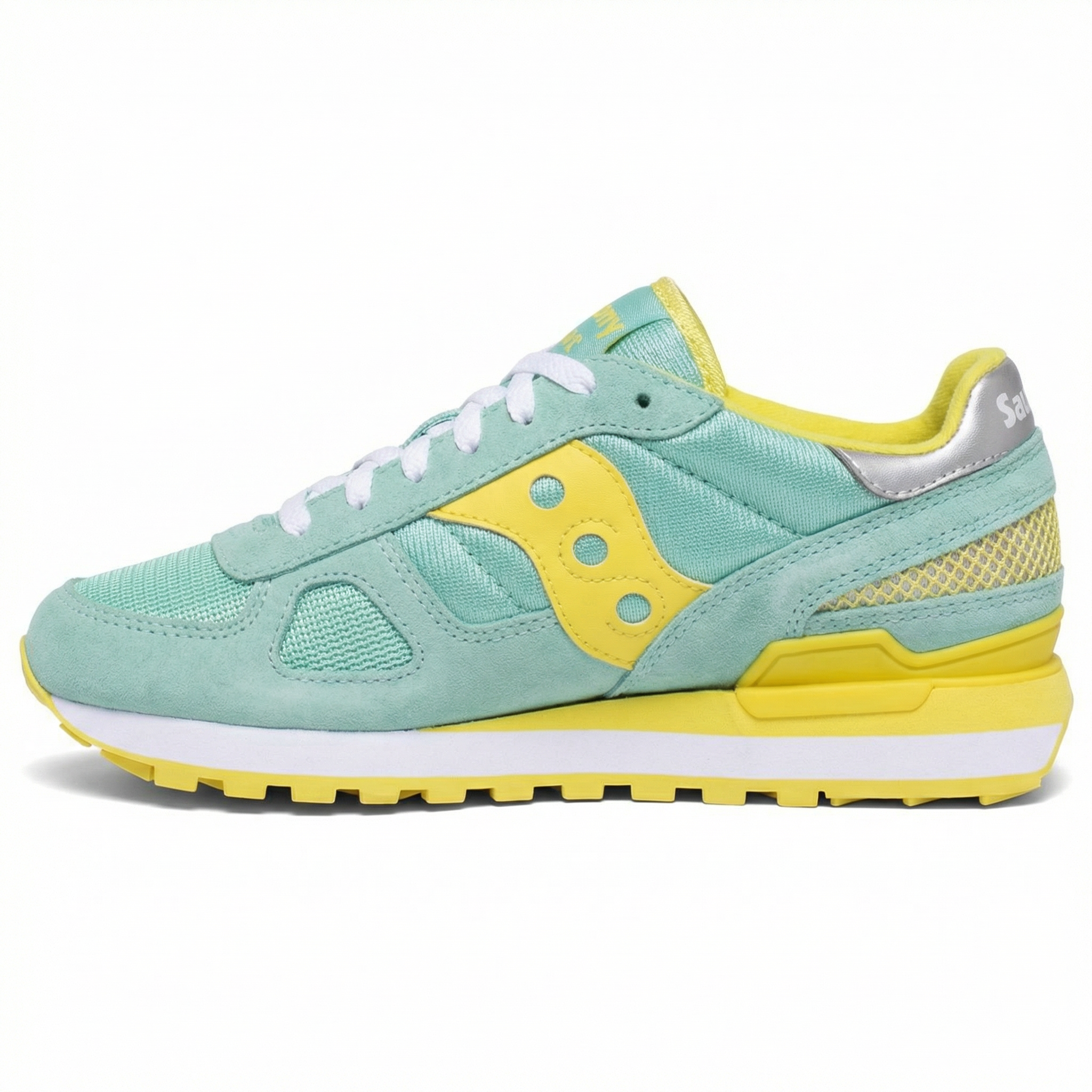 Saucony Shadow Original Running Shoes Women’s Yellow Green