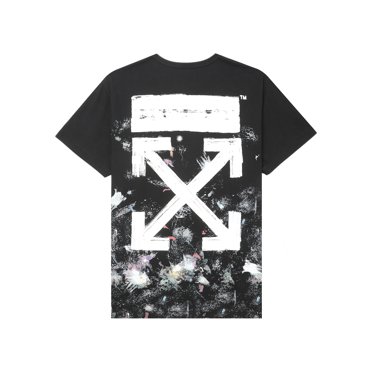 Футболка OFF-WHITE Стрит-Арт (черная)