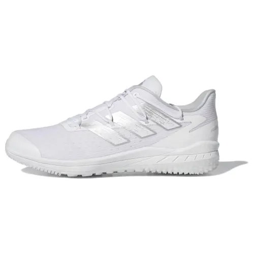 Adizero Afterburner Adidas 8 Tf 'White Silver Metallic'