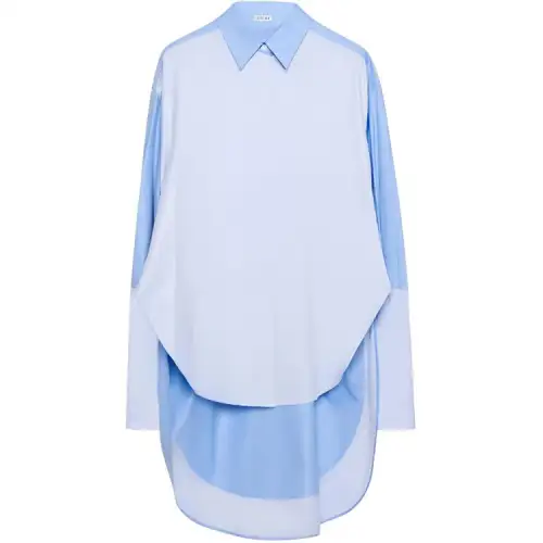 LOEWE Trompe L'Oeil Shirt 'Light Blue'