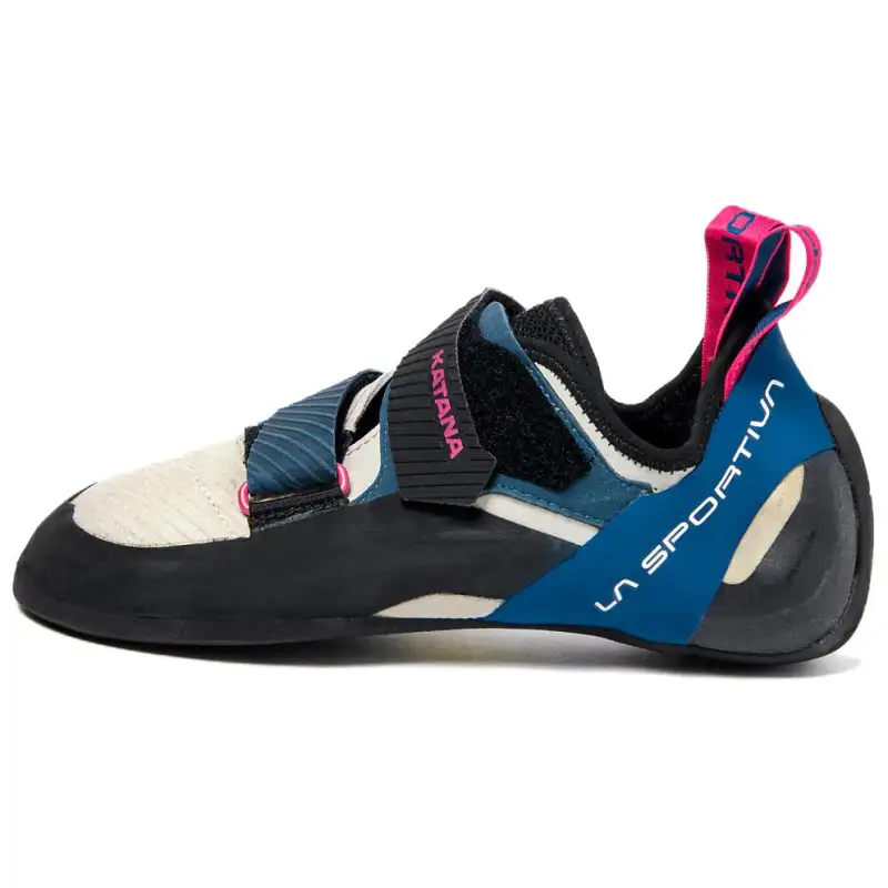 LA SPORTIVA Leather Low top Rock Climbing Shoes Unisex Beige Black