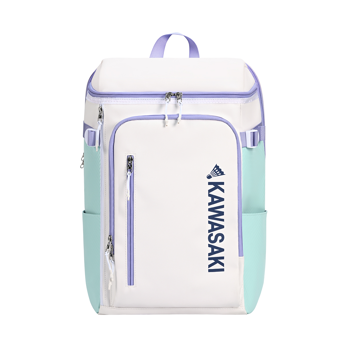 Рюкзак Kawasaki 18L (бело-фиолетовый)
