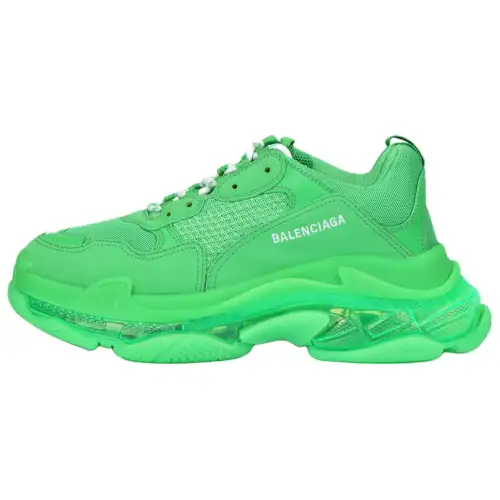 Balenciaga Triple S Clear Sole Bright Green
