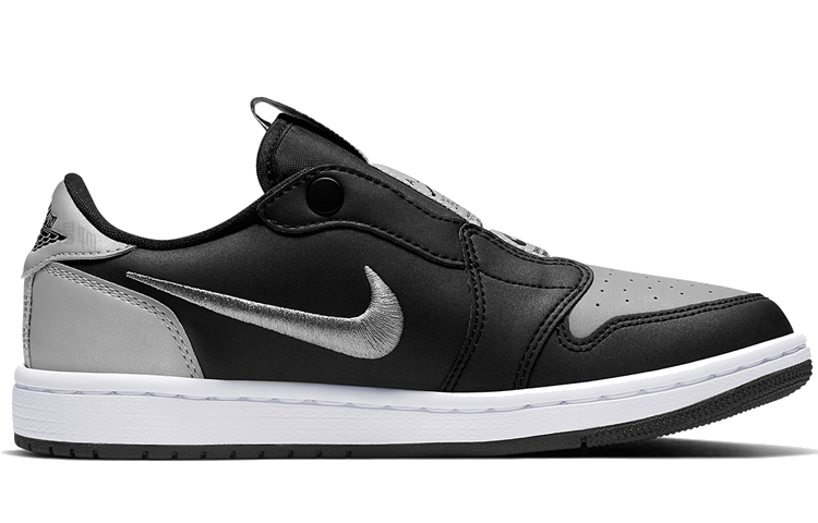 Женские кроссовки Jordan Air Jordan 1 Low Slip Shadow (серо-черные) — 酷灰 — фото 2