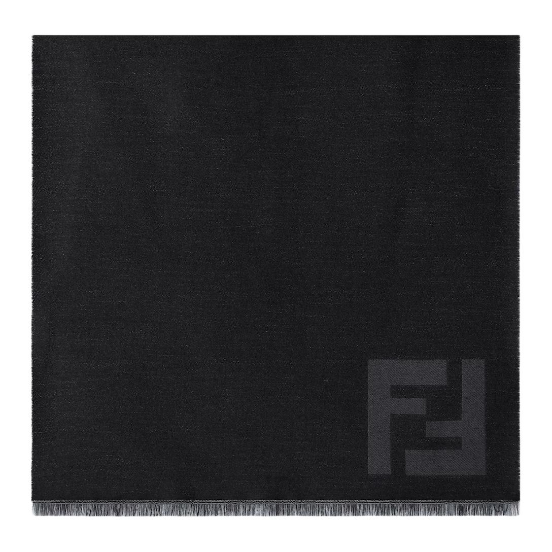 Мужской шарф Fendi (черный)