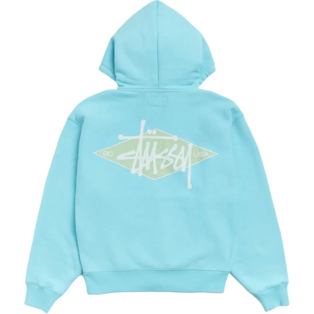 Stussy Graphic Zip-Up Hoodie