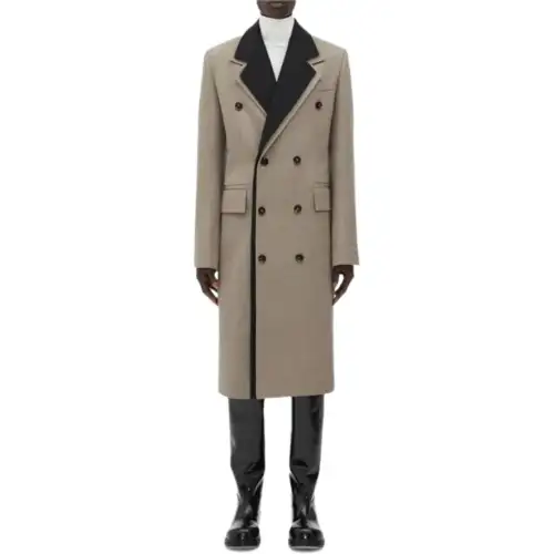 Bottega Veneta FW23 Coat Men's Beige