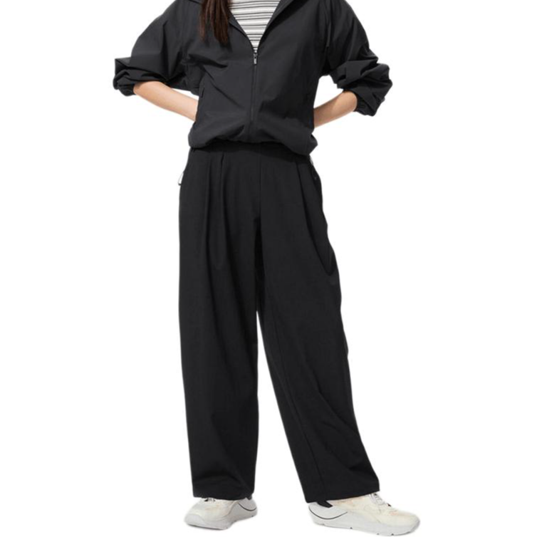 Женские штаны UNIQLO UNIQLO SS26 (черные)