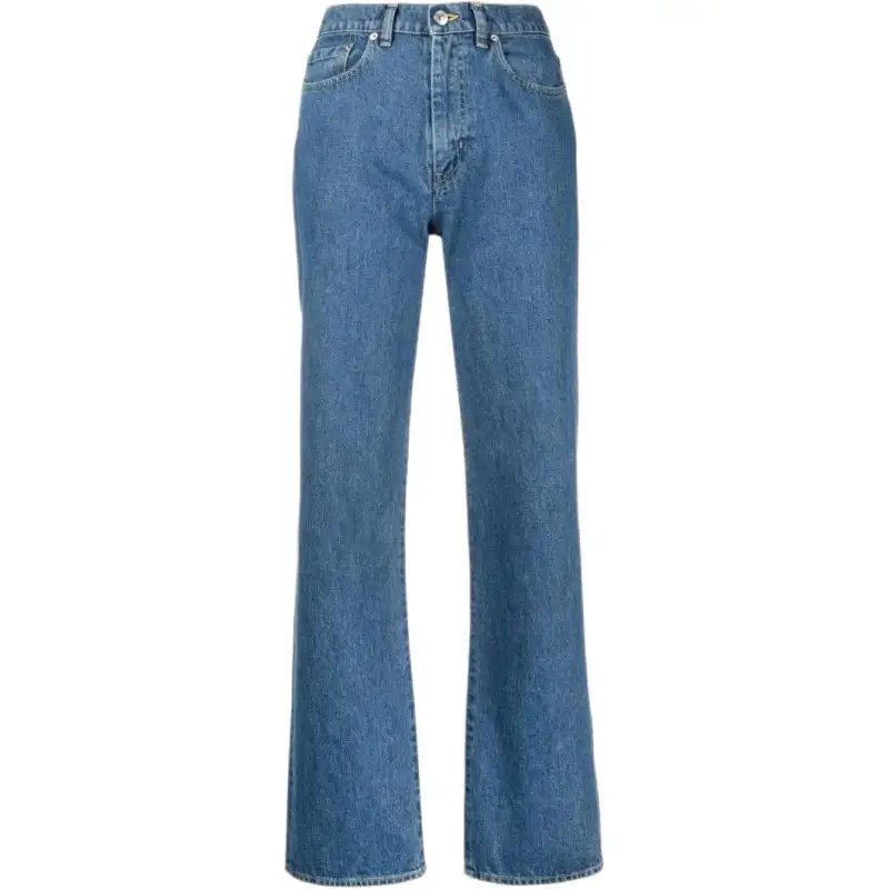 【Previous Season】high-rise straight-leg jeans