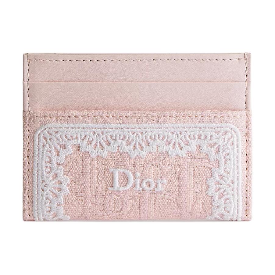 Женский картхолдер Dior OBLIQUEFreesia (розовый)