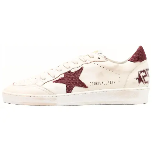 Golden Goose Ball Star Leather Sneakers