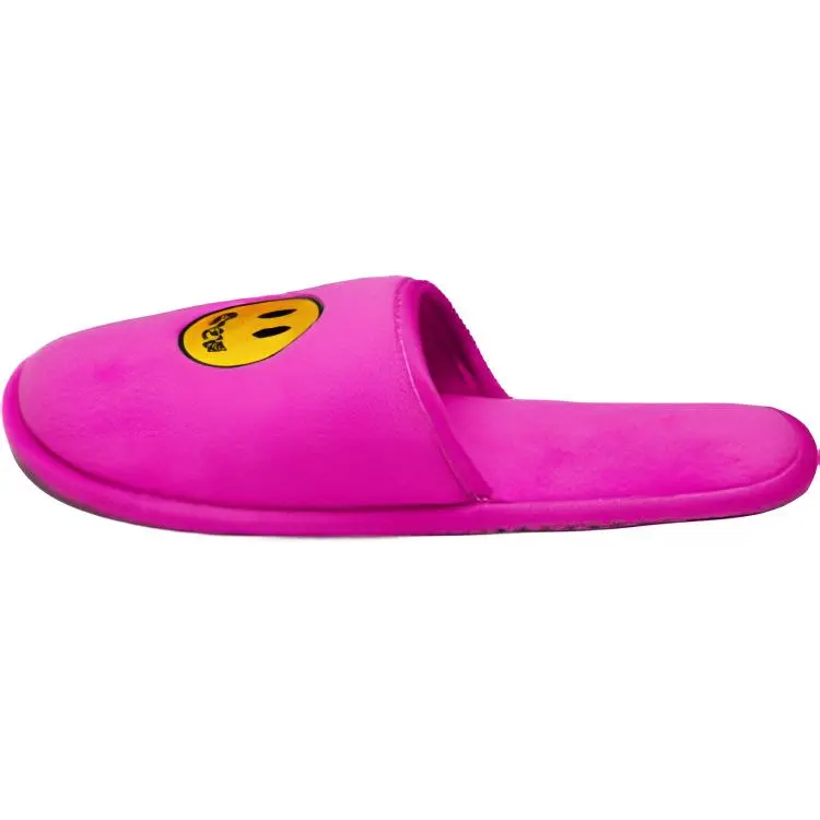 Drew House Home Cotton Slippers Rose Red