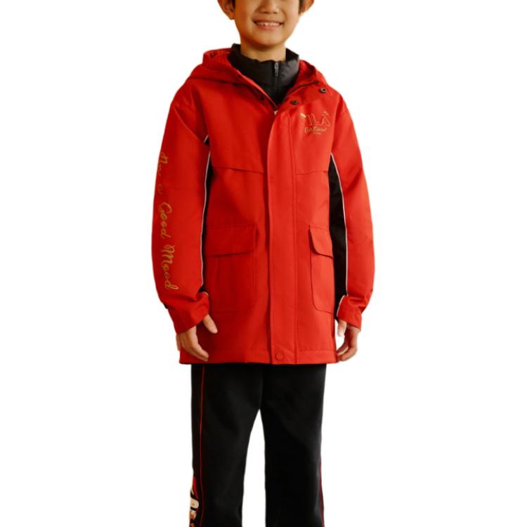 Куртка Fila KIDS WHITE LINE (красный) — фото 2