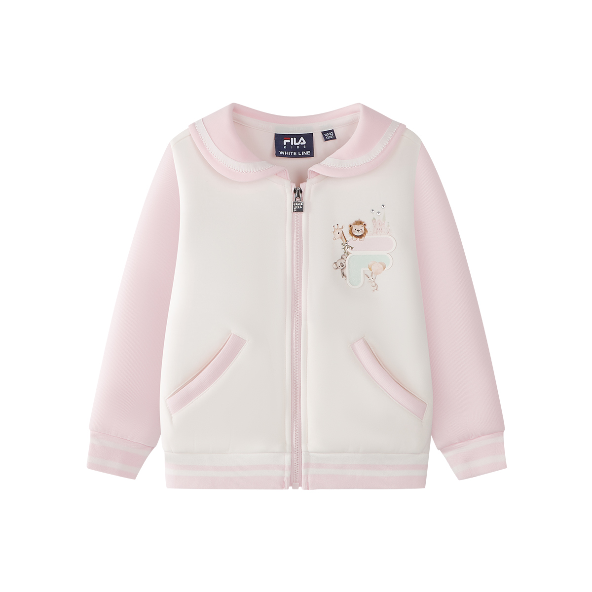 Детская куртка FILA White Line (белая)