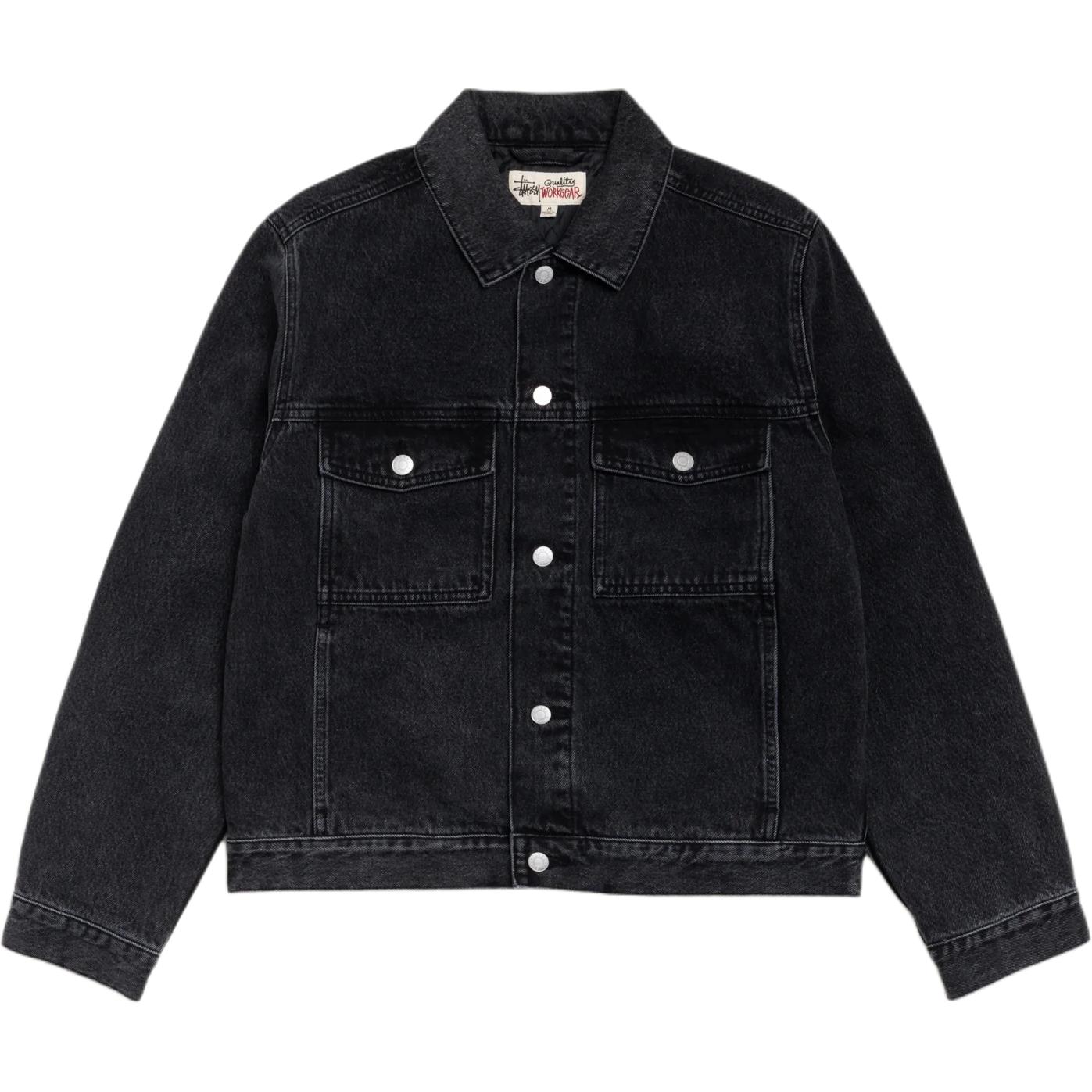 Куртка Stussy Stussy SS26 LINED DENIM TRUCKER (синяя)