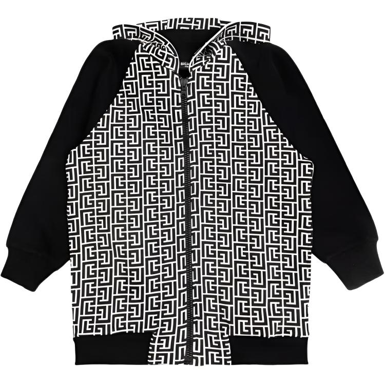 Мужское худи BALMAIN (серое)