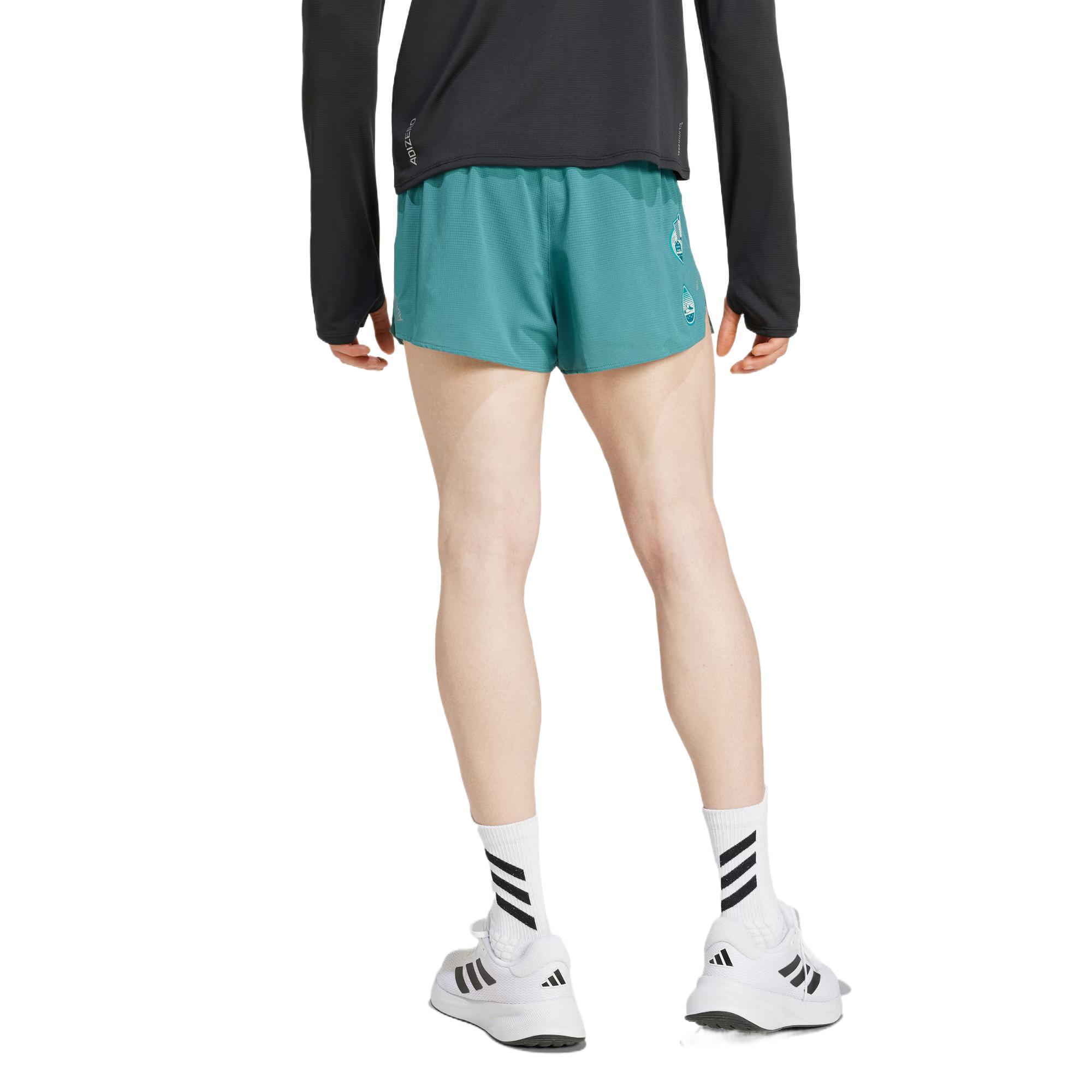Adidas Adizero HE ST M Sports Shorts Men’s Soft Blue Green