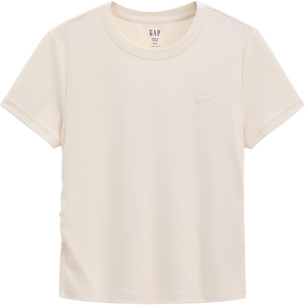 Женские футболка GAP GAP logo T (белый)
