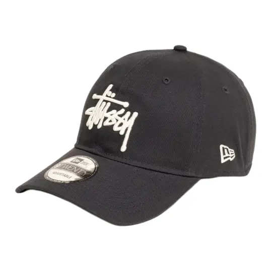 Stussy x New Era Cotton Baseball Caps Unisex Dark Marine Blue