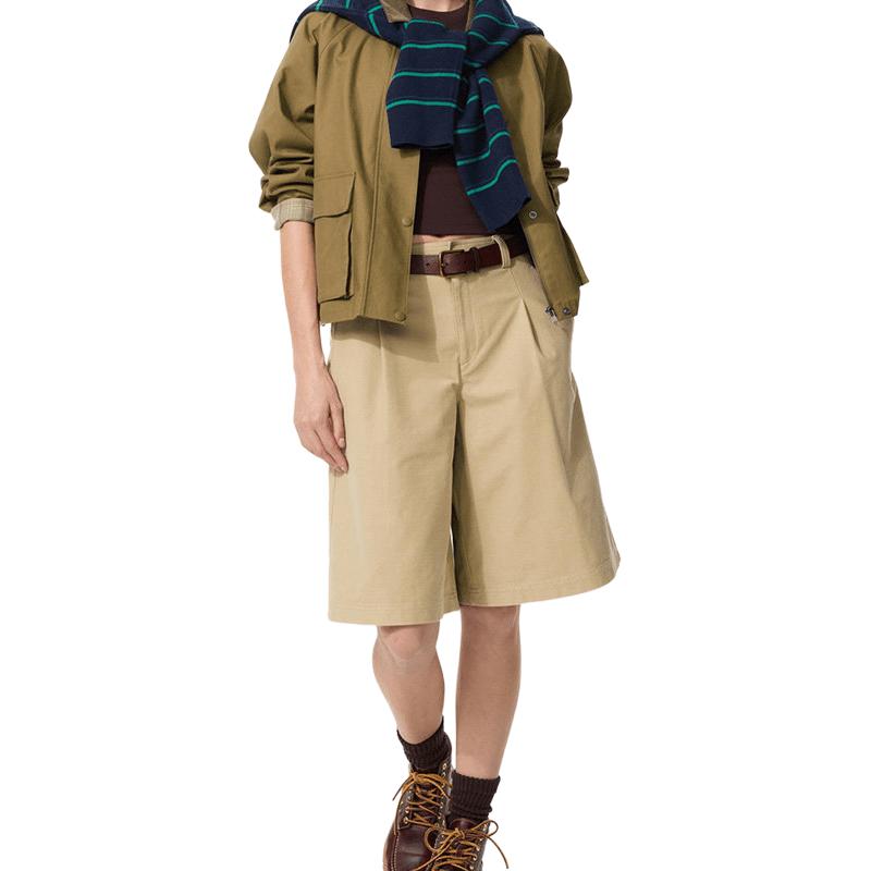 Женские штаны UNIQLO SS26 (серые)