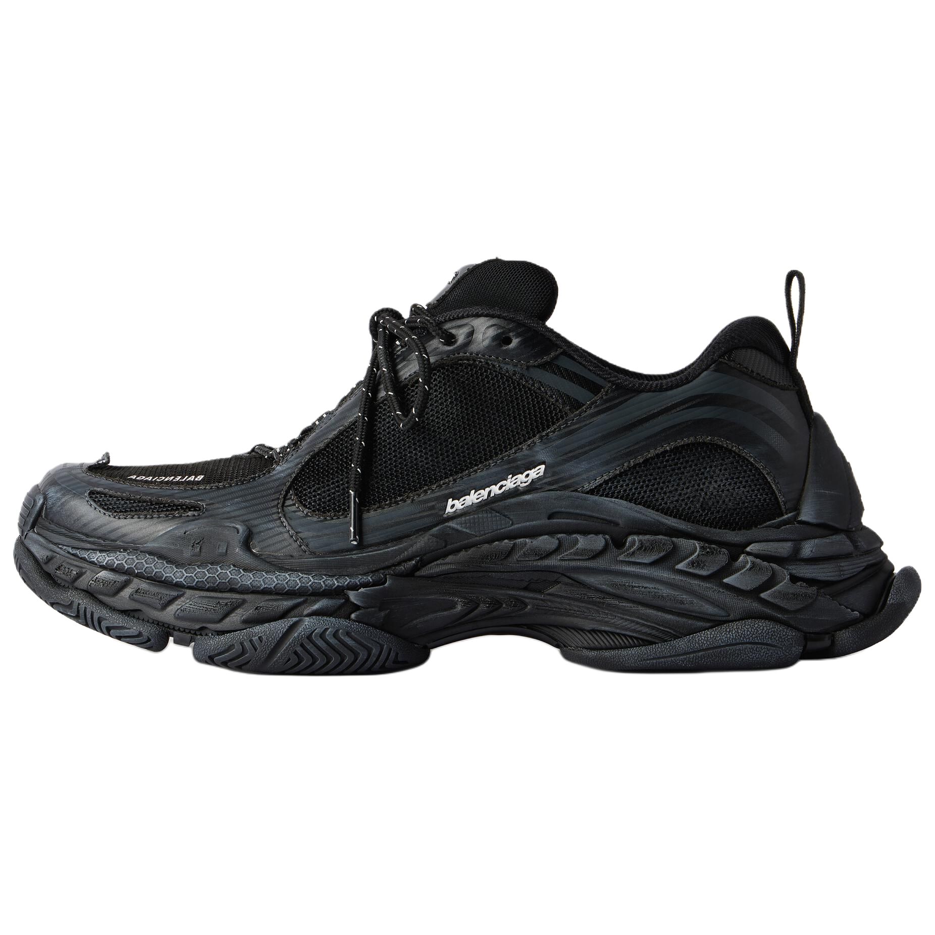Мужские кроссовки Balenciaga Triple S.2 (черно-серые)