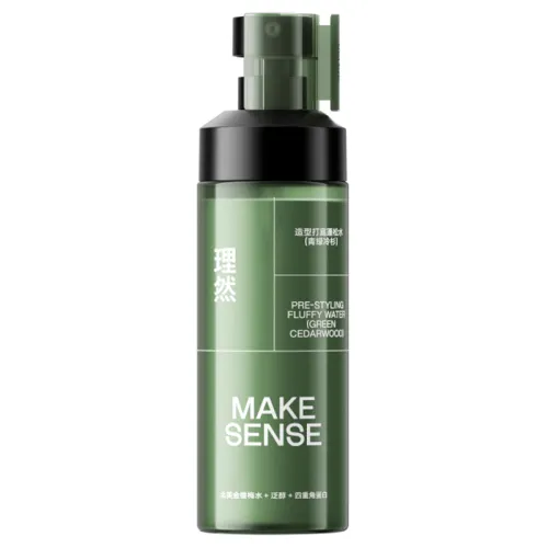 Base wooden perfume, perfumed hair spray, adds volume, American style, long-term effect, 100 ml, 100 ml