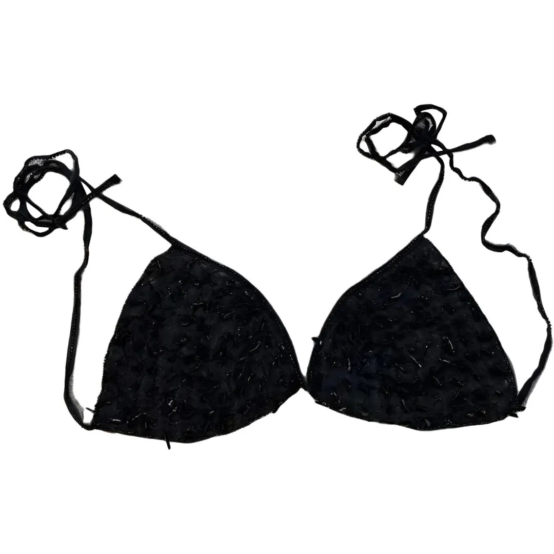 CHANEL 21C Bikini Women's Black