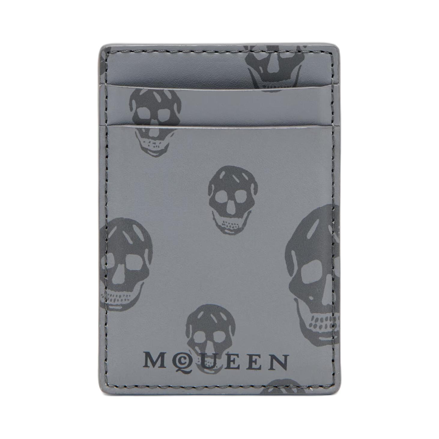Мужской кардхолдер Alexander Alexander McQueen (серый)