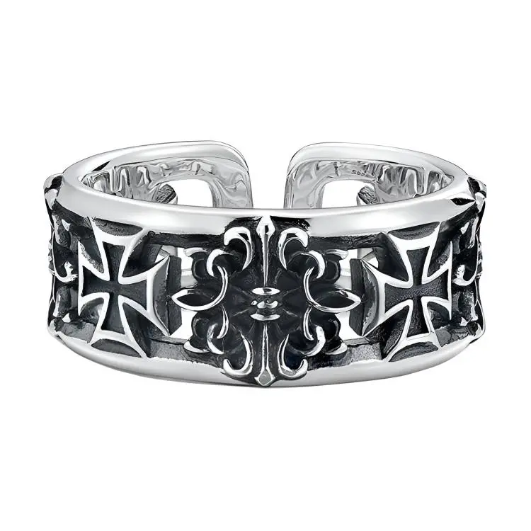 MYSH 925 Sterling Silver Rings Men's